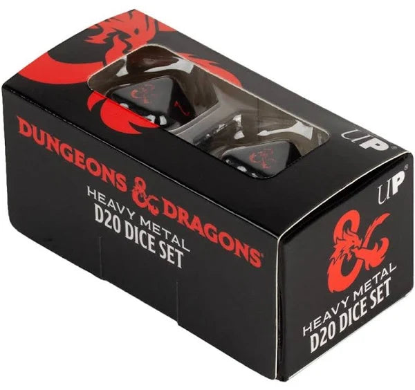 Ultra Pro: Dungeons & Dragons Heavy Metal Dice Set