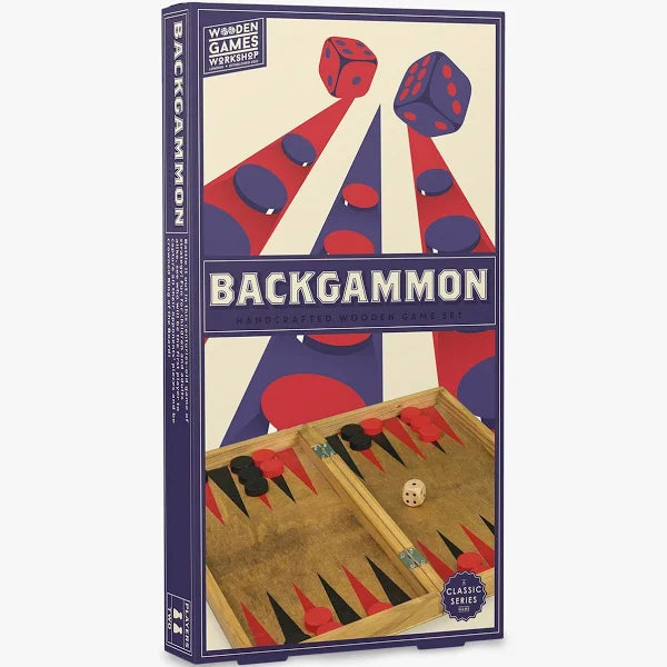 Wooden Games Workshop: Backgammon