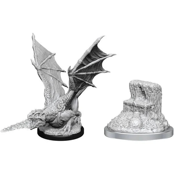 Nolzur's Marvelous Miniatures: White Dragon Wyrmling