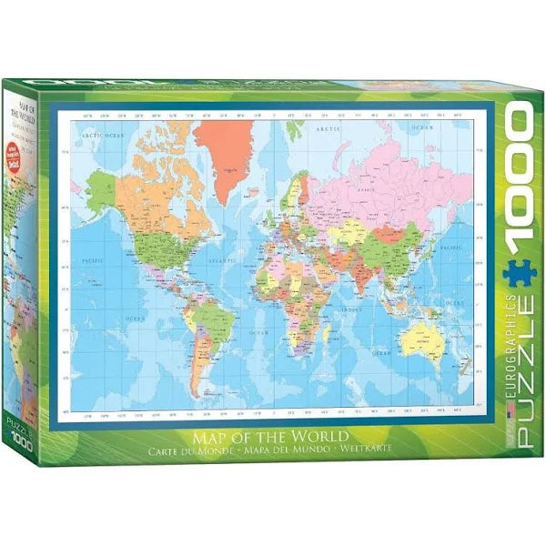 Eurographics: Map of the World 1000pc