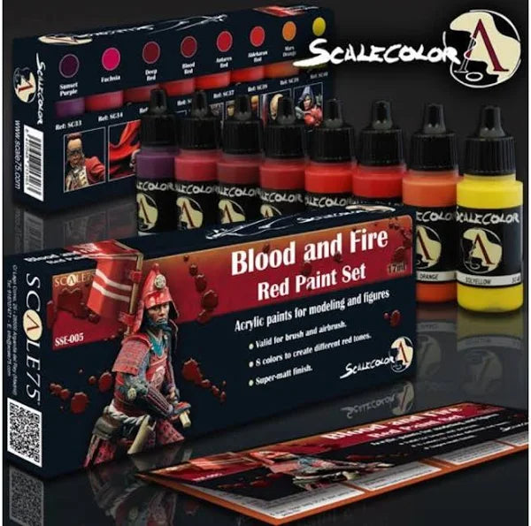 Scale 75 Blood & Fire Paint Set