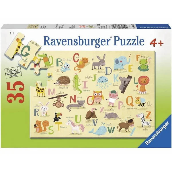 Ravensburger: Animal A-Z 35pc