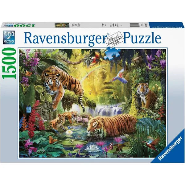 Ravensburger: Tranquil Tigers 1500pc