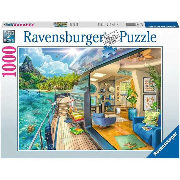 Ravensburger: Tropical Island Charter 1000pc