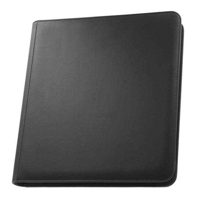 STEALTH 12 Pocket Zip Binder - Black