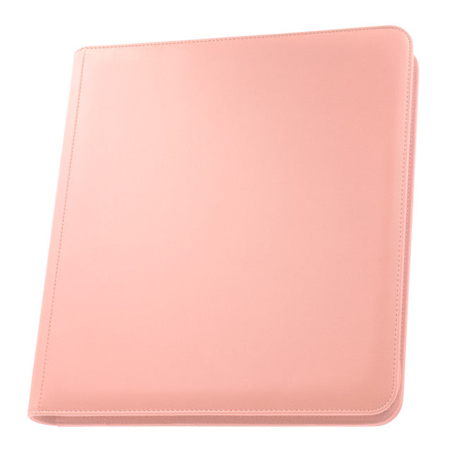 STEALTH 12 Pocket Zip Binder - Pink