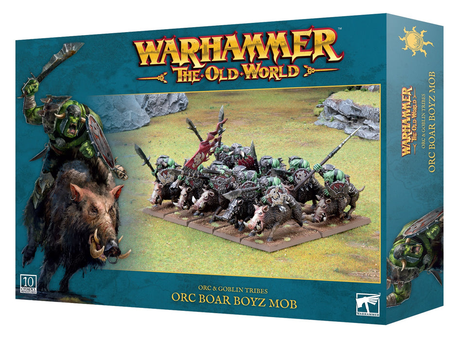 Orc & Goblin Tribes: Orc Boar Boyz Mob