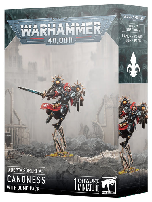 Adepta Sororitas: Canoness with Jump Pack