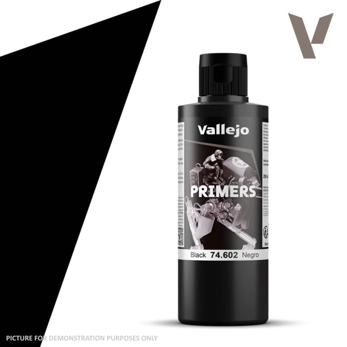 Vallejo Surface Primer Colour Black 200ml