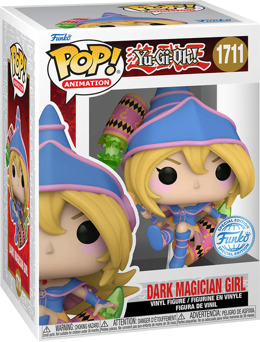 Funko: Yu-Gi-Oh! - Dark Magician Girl w/Cylinder 1711 Pop!